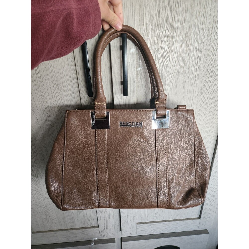 Kenneth Cloe Reaction Purse Brown Pre-owned Handbag